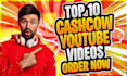 edit top 10 fact videos for your faceless youtube channel