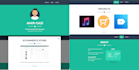 convert your HTML page to a flask app