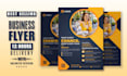 design business, company, product flyer in 24 hour