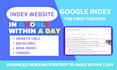 magically fix google index issues to index website within a day