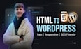 convert HTML to wordpress theme with acf or elementor
