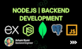 be your node js developer for mobile or web app backend apis