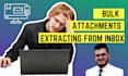 bulk extract email attachments safely and securely