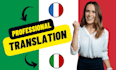 translate french to italian and vice versa