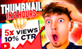 make view boosting youtube thumbnail in 2hrs