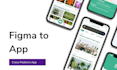 convert figma to mobile app frontend and backend