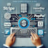 integrate stripe, paypal, or custom payment apis in PHP