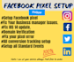 fix your facebook pixel any issue and domain issue