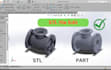 edit stl file for 3d printing
