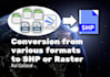 convert gpkg, shapefile or raster