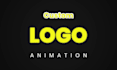 2d custom logo intro animation in 4k