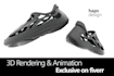 do 3d simple rendering animation