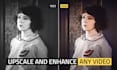 upscale, enhance, restore videos with ai engine or manually
