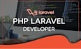 create responsive website using PHP laravel,html, js and mysql