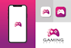 design professional clean app logo and app icon