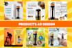 design social media ad, web banner, slider, using canva and adobe creative
