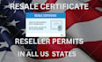 get resale certificates, reseller permits