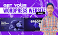 create wordpress website design