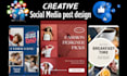 design canvas templates, canva posts, instagram posts, or anything in canvas