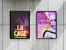 do theatre, movie, music cover and events poster design