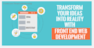 be your front end web developer using html, css and bootstrap