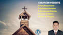 design a beautiful church website