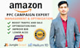 setup, manage amazon PPC campaign and do amazon PPC campaign ads optimization