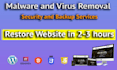 remove malware virus from a hacked wordpress website