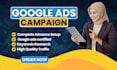 setup and manage google ads adwords PPC campaign