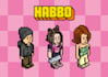 create a pixel art or pixel animation avatar character in habbo hotel mini style