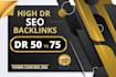 create high DR 50 plus dofollow SEO backlinks