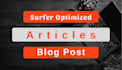 write surfer SEO optimized articles