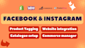 create and fix facebook shop instagram shop and connect it to your store