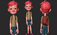 do 3d character model and avatar for animation, games,vtuber