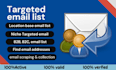 do email collection, give you targeted email list
