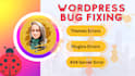 do bug wordpress bug fix, remove wordpress fatal errors