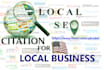 do 40 live local citations for your local business listing