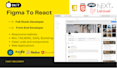 build web app using reactjs, javascript, nodejs, nextjs, html, css