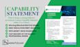 design an effective capability statement within 12hours