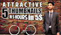 design unique thumbnail in 2 hours