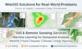 build webgis dashboard with leaflet, geoserver and postgis for spatial analysis