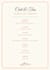 create wedding and event programs, menus, seating charts