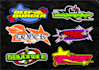 create y2k style streetwear logo