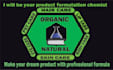 be your organic cosmetic formulation chemist