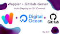 setup cloud server auto deploy on github commit from wappler