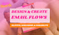 design mailerlite, mailchimp, or klaviyo email marketing automation flows
