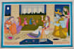 illustrate graceful indian folk paintings