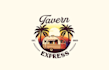 mobile bar logo wedding parties