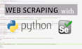 automate website scraping using python and selenium