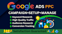 setup and manage google ads campaign